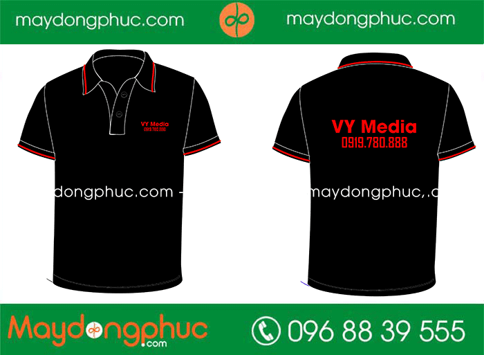 May áo phông Công ty Vy Media | May ao phong dong phuc