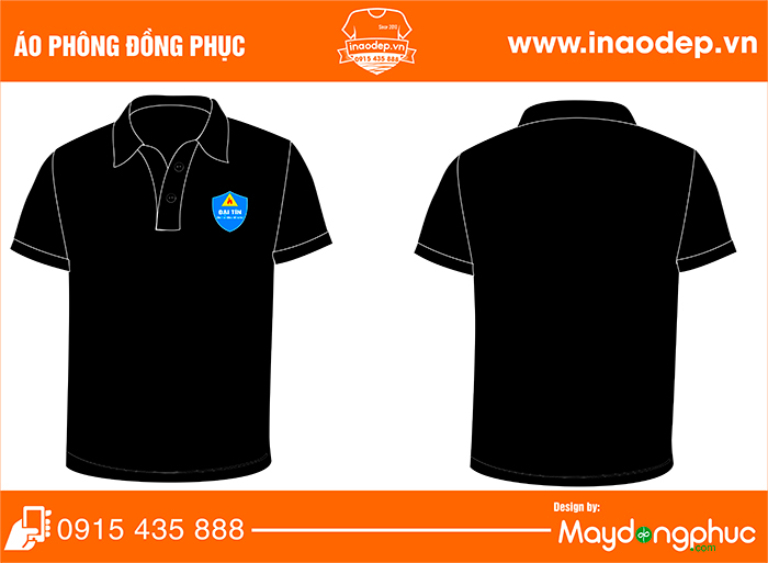 May áo phông Công ty Xây dựng & Thiết bị PCCC Đại Tín | May ao phong dong phuc