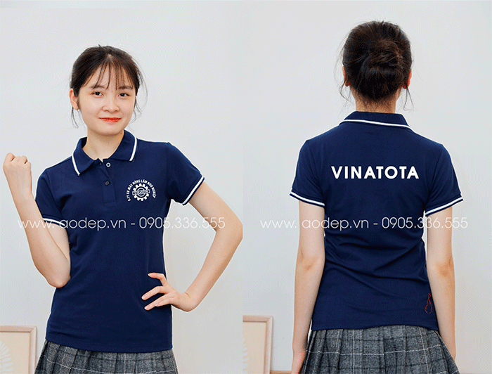 May áo phông Công ty SX Máy nông lâm ngư nghiệp Vinatota | May ao phong dong phuc