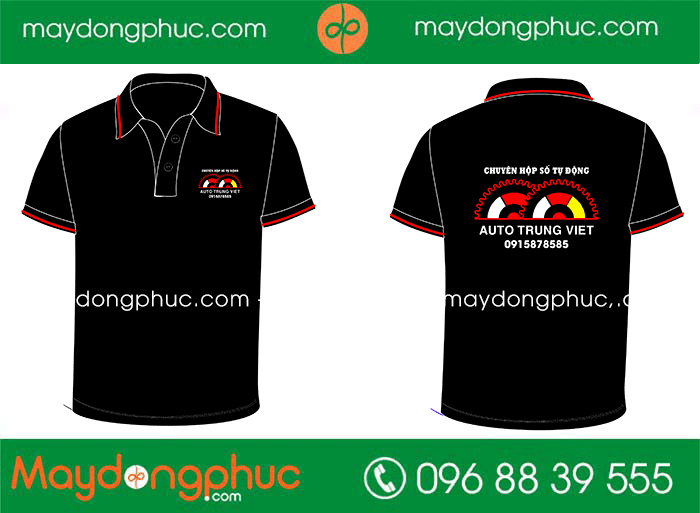 May áo phông Cửa hàng Auto Việt Trung | May ao phong dong phuc