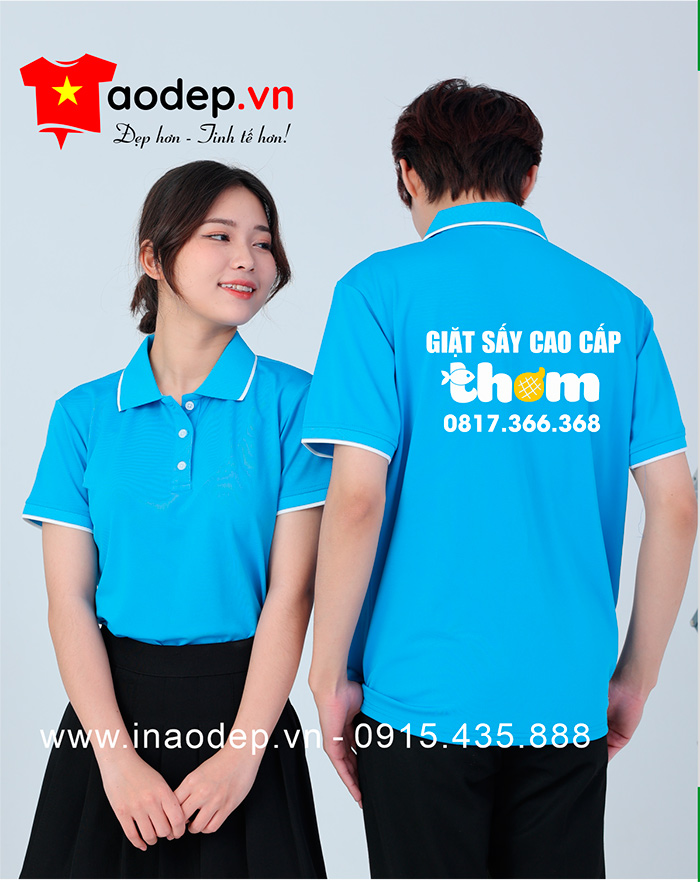 May áo phông Cửa hàng giặt sấy cao cấp Thơm | May ao phong dong phuc