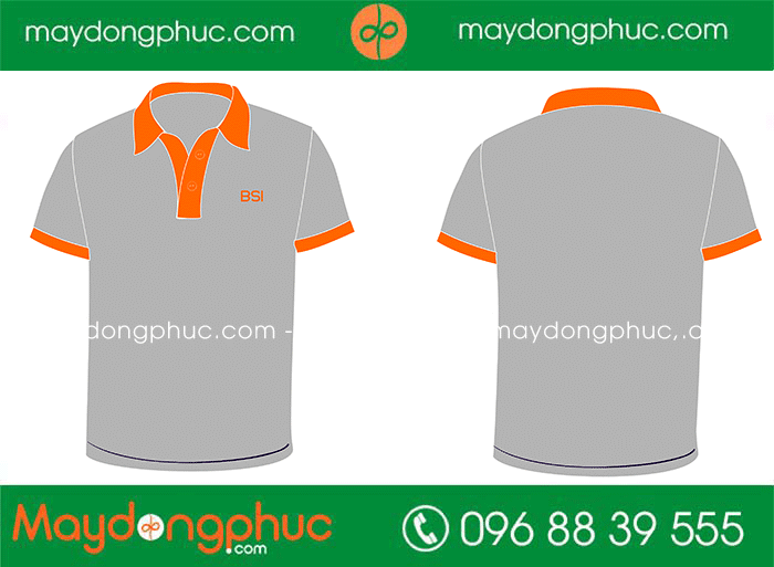 May áo phông Công ty BSI | May ao phong dong phuc