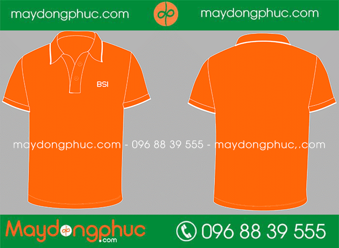 May áo phông Công ty BSI | May ao phong dong phuc