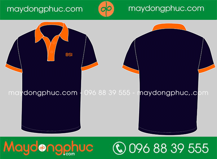 May áo phông Công ty BSI | May ao phong dong phuc
