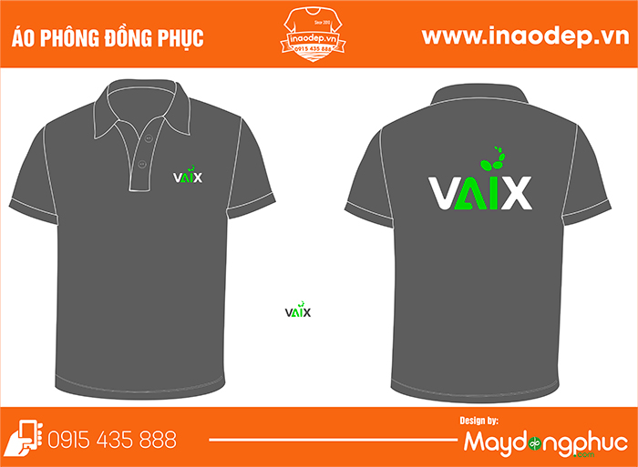 May áo phông đồng phục Công ty VAIX | May ao phong dong phuc