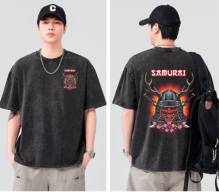 May áo phông đồng phục Samurai | May ao phong dong phuc