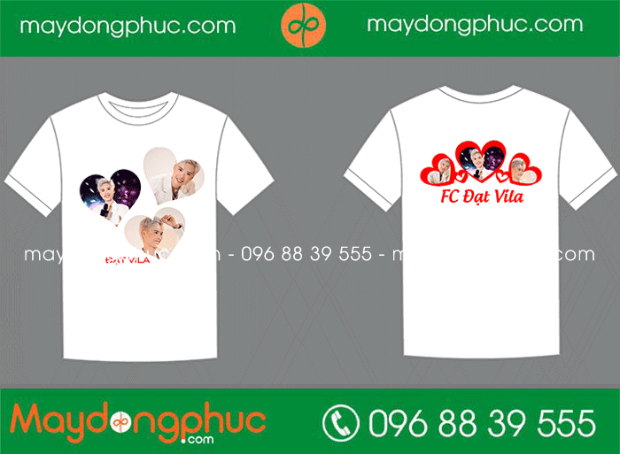 May áo phông FC Đạt Vila| May ao phong dong phuc