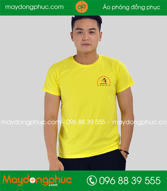 May áo phông Hội GĐ Cựu cán bộ đoàn khối Thanh Hóa | May ao phong dong phuc