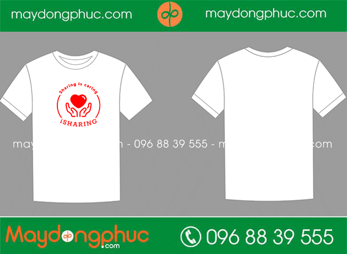 May áo phông Isharing | May ao phong dong phuc