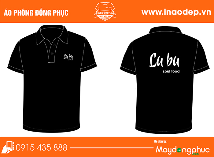May áo phông Lubu Soul Food | May ao phong dong phuc