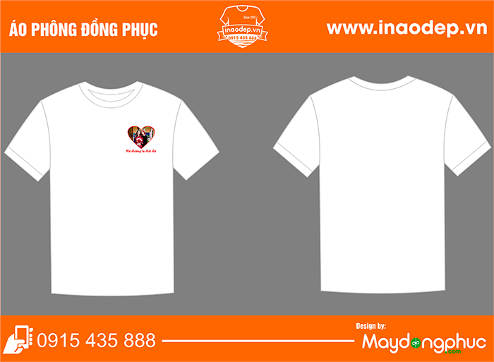 May áo phông Má Hương iu Hải Hà | May ao phong dong phuc