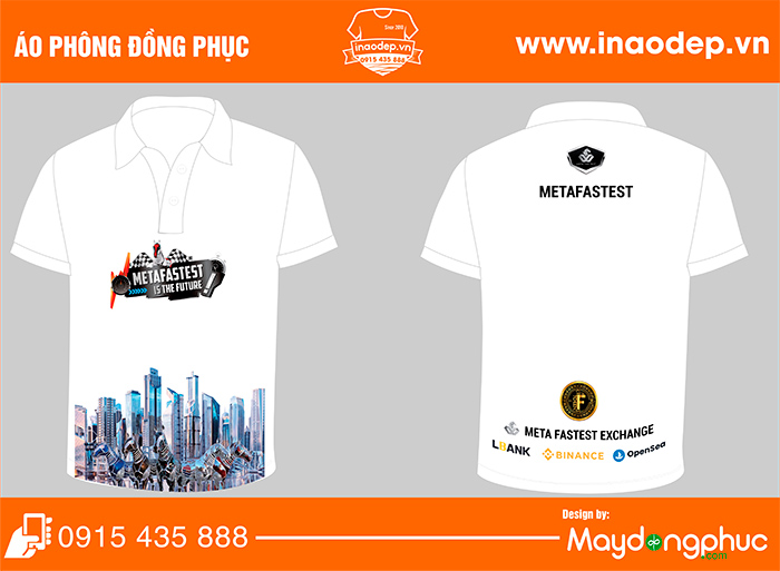 May áo phông Meta Fastest Exchange | May ao phong dong phuc