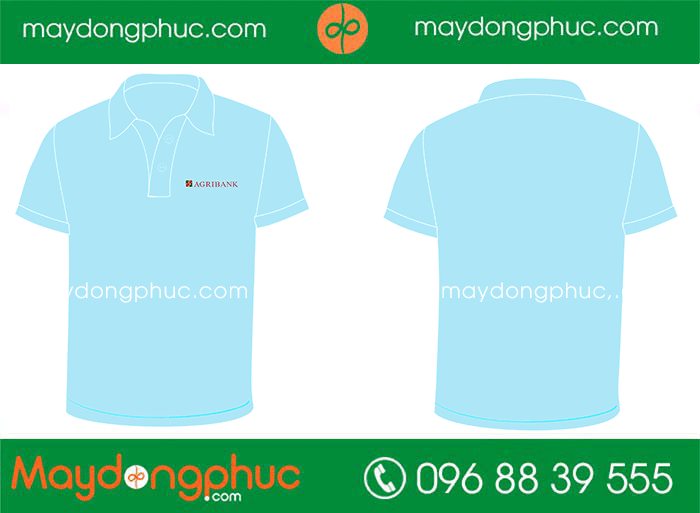 May áo phông Ngân hàng Agribank | May ao phong dong phuc