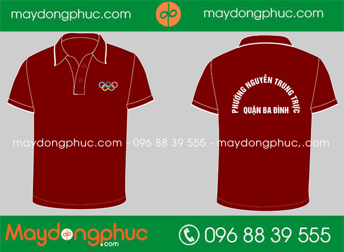 May áo phông Phường Nguyễn Trung Trực Quận Ba Đình | May ao phong dong phuc