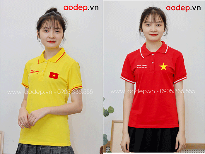 May áo phông PVGas Trading Đà Nẵng - Hội An 2022 | May ao phong dong phuc