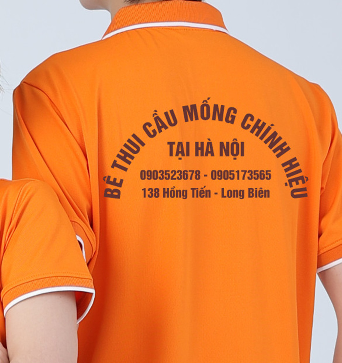 May áo phông Quán Bê thui cầu mống chính hiệu tại Hà Nội | May ao phong dong phuc