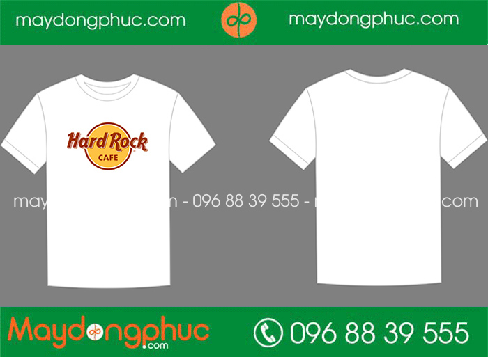 May áo phông Quán Cafe Hard Rock | May ao phong dong phuc