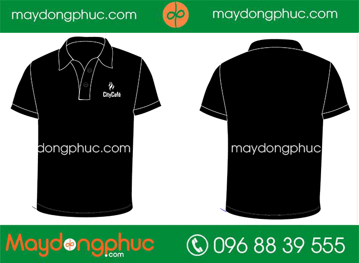 May áo phông Quán CityCafe | May ao phong dong phuc