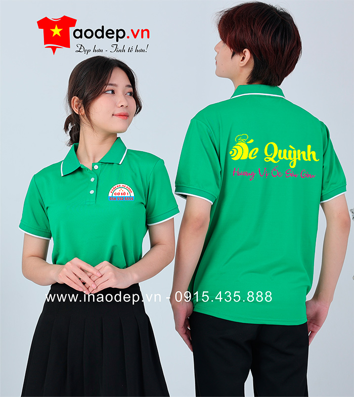 May áo phông Quán Ốc Quỳnh | May ao phong dong phuc