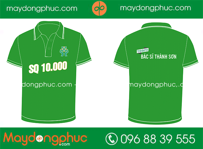 May áo phông Team bác sĩ Thành Sơn | May ao phong dong phuc