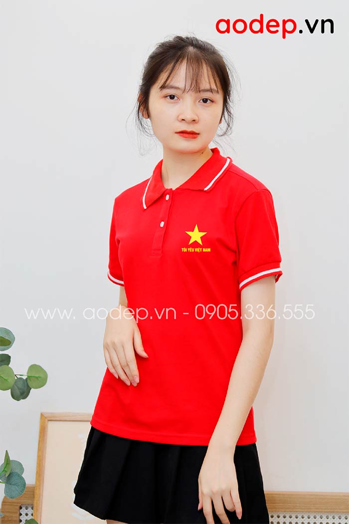 May áo phông Tôi yêu Việt Nam | May ao phong dong phuc
