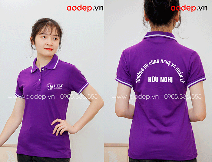 May áo phông Trường ĐH công nghệ và quản lý Hữu Nghị | May ao phong dong phuc