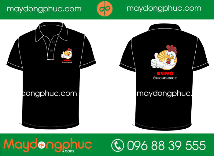 May áo polo Quán Kumo | May ao phong dong phuc