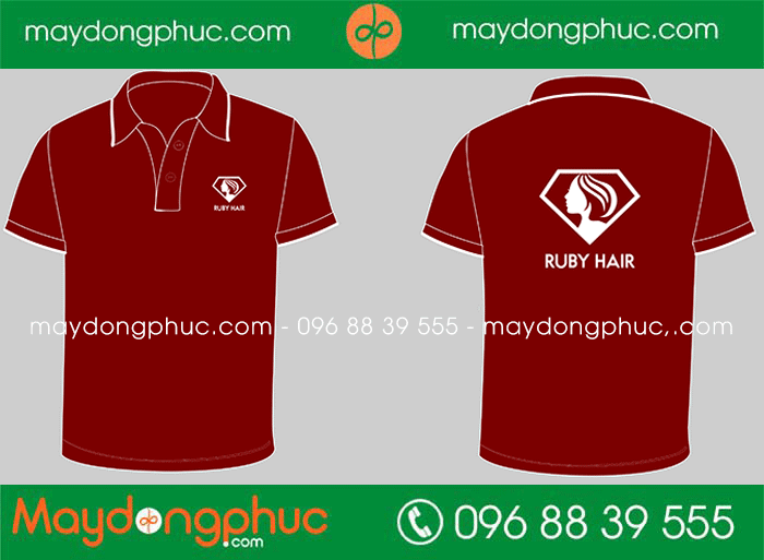 May áo phông Quán Ruby Hair | May ao phong dong phuc