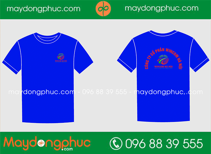 May áo phông Công ty cổ phần Wincom Hà Nội | May ao phong dong phuc