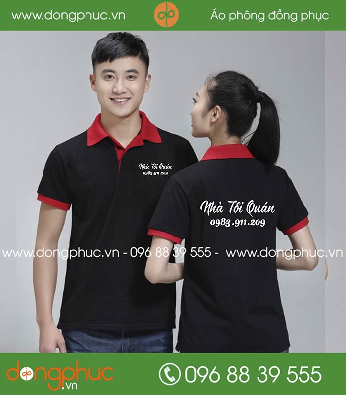 May đồng phục Quán Nhà tôi Quán | May ao phong dong phuc