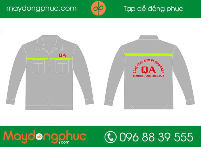 May áo bảo hộ Công ty SX & TM PT Quang Anh | May dong phuc bao ho