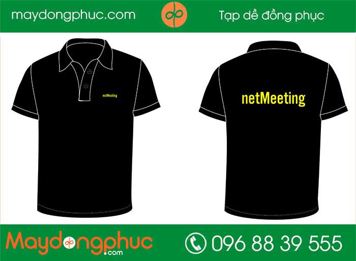 May áo phông công ty Netmeeting | May ao phong dong phuc