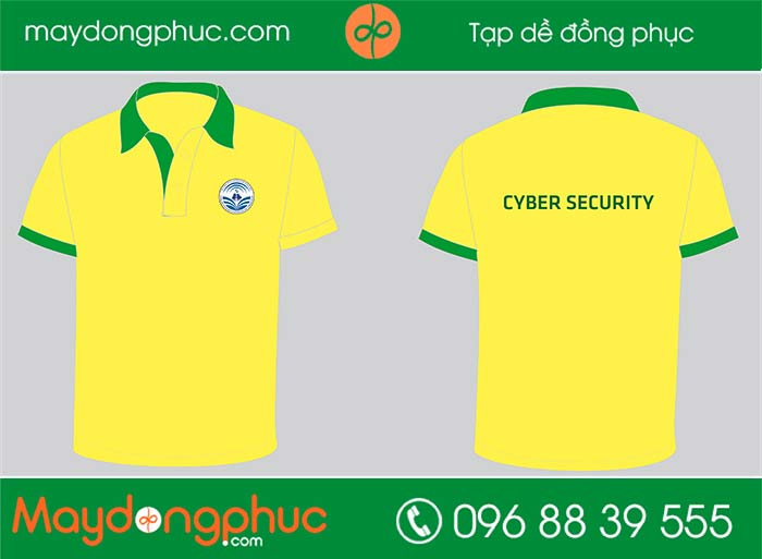 May áo đồng phục công ty Cyber Security | May ao phong dong phuc