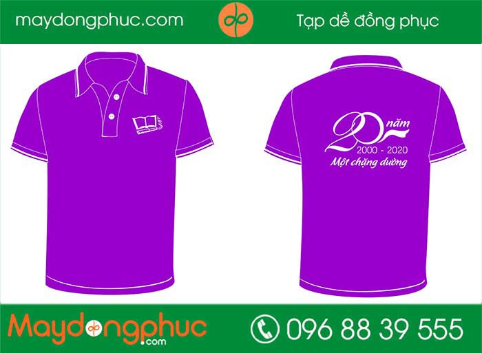 May áo Lớp kỉ niệm 20 năm 1 chặng đường | May ao phong dong phuc
