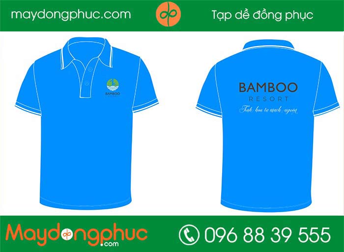 May áo phông công ty Bamboo Resort  | May ao phong dong phuc