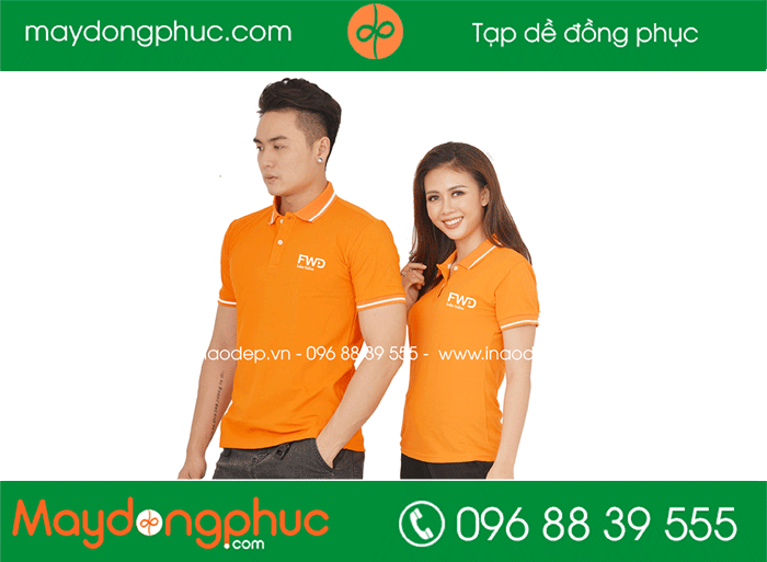 May áo phông Công ty bảo hiểm FWD | May ao phong dong phuc