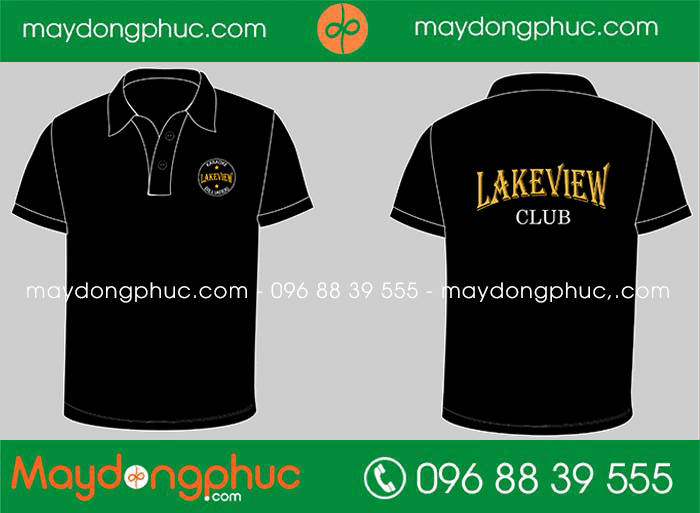 May áo phông Club Lakeview | May ao phong dong phuc