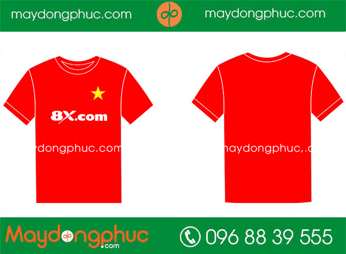 May áo phông Công ty 8x.com | May ao phong dong phuc