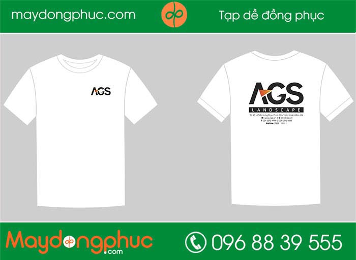 May áo phông công ty AGS | May ao phong dong phuc