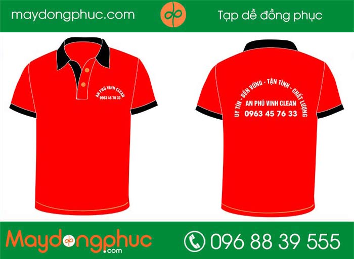 May áo phông Công ty An Phú Vinh Clean | May ao phong dong phuc