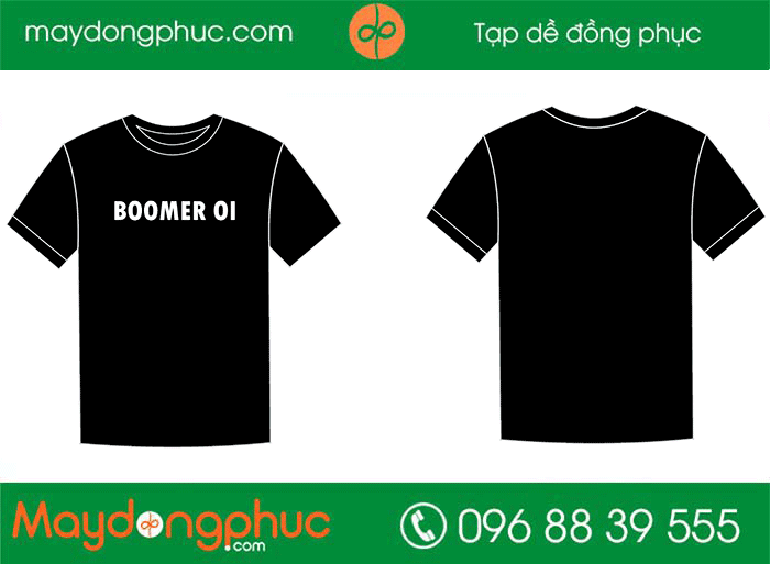May áo phông Công ty Boomer Oi | May ao phong dong phuc