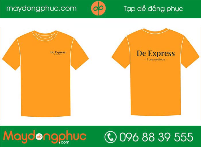 May áo phông công ty De Express | May ao phong dong phuc