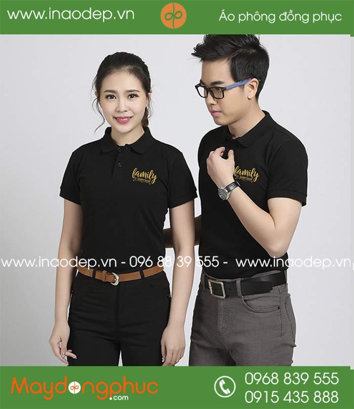 May áo phông Công ty Family is everything | May ao phong dong phuc