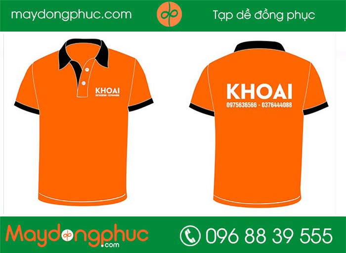 May áo phông Công ty Khoai | May ao phong dong phuc