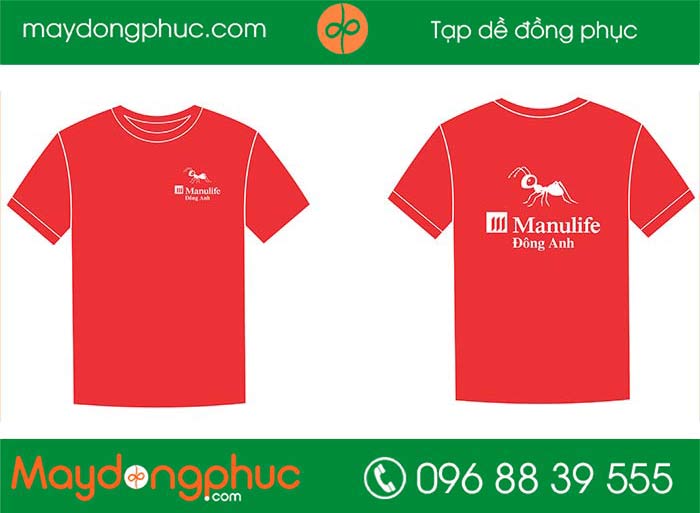 May áo công ty Manu Life | May ao phong dong phuc