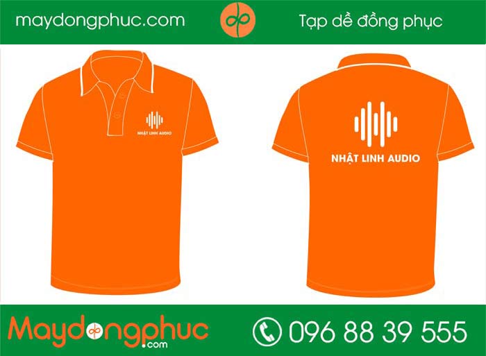 May áo phông Công ty Nhật Linh Audio | May ao phong dong phuc