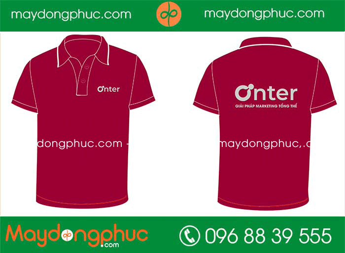 May áo phông Công ty Onter | May ao phong dong phuc