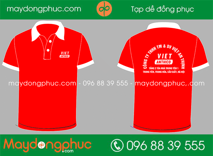 May áo phông Công ty TNHH TM&DV Việt An Thịnh | May ao phong dong phuc