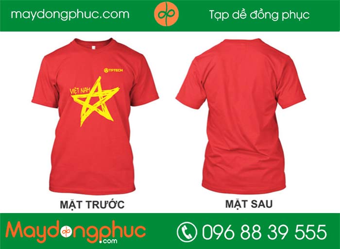 May áo phông công ty TP Tech | May ao phong dong phuc
