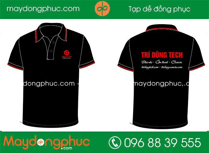 May áo phông Công ty Trí Dũng Tech | May ao phong dong phuc
